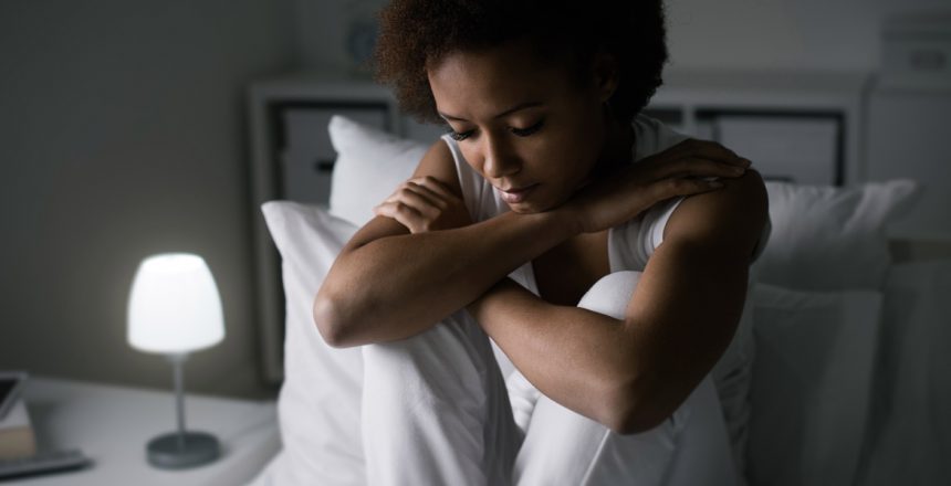 Praying On Bed